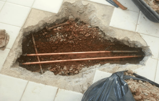Slab Leak Repair